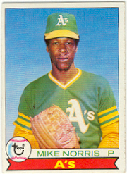 1979 Topps Baseball Cards      191     Mike Norris